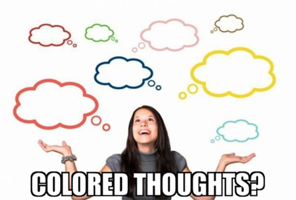 colored thoughts